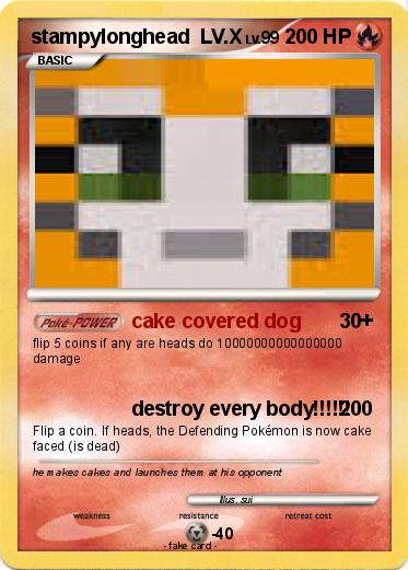 Pokemon stampylonghead  LV.X