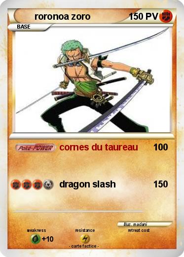 Pokemon roronoa zoro