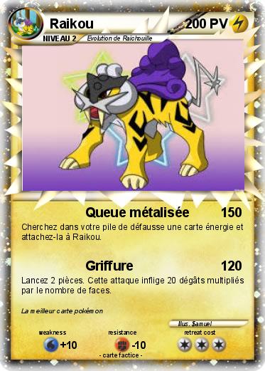 Pokemon Raikou