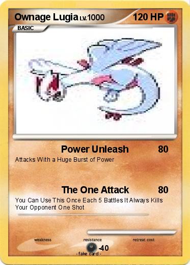 Pokemon Ownage Lugia