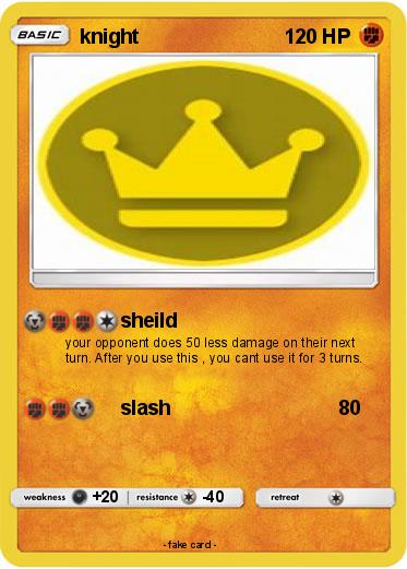Pokemon knight