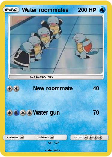 Pokemon Water roommates
