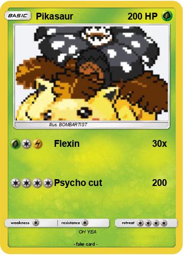 Pokemon Pikasaur