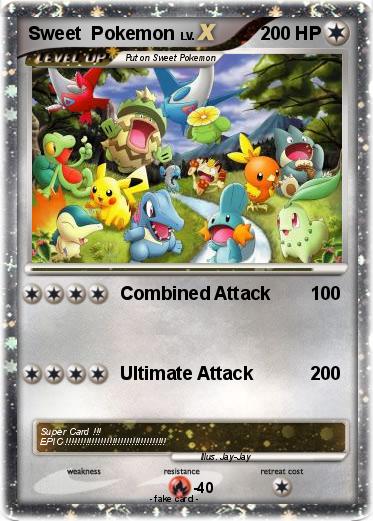 Pokemon Sweet  Pokemon