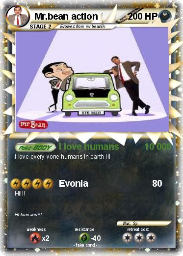 Pokemon Mr.bean action
