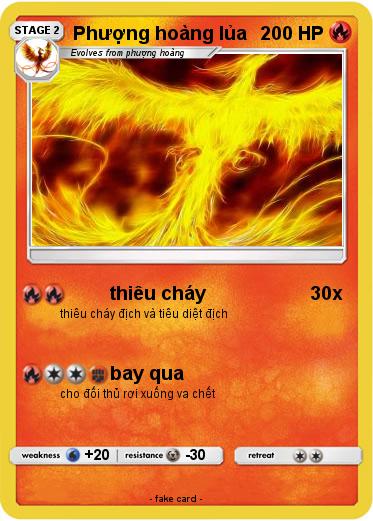 Pokemon Phượng hoàng lủa
