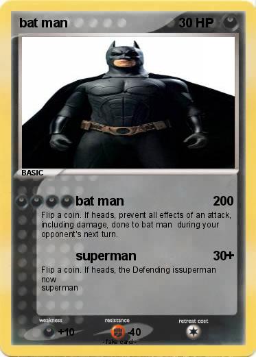 Pokemon bat man