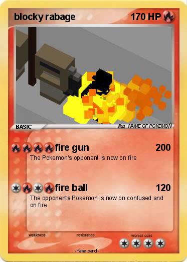 Pokemon blocky rabage