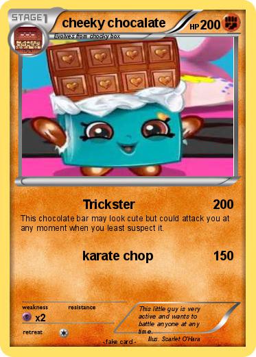 Pokemon cheeky chocalate
