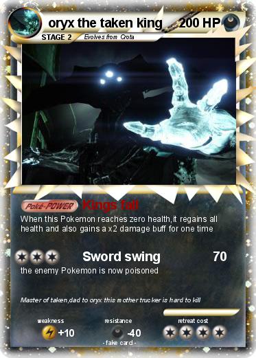 Pokemon oryx the taken king