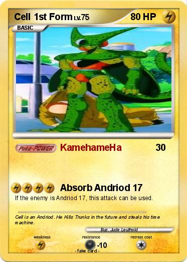 Pokemon Cell 1st Form