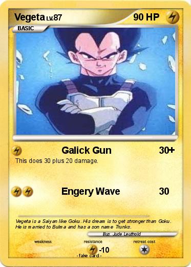 Pokemon Vegeta