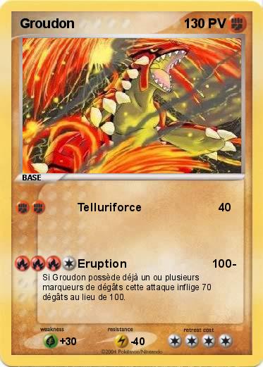 Pokemon Groudon
