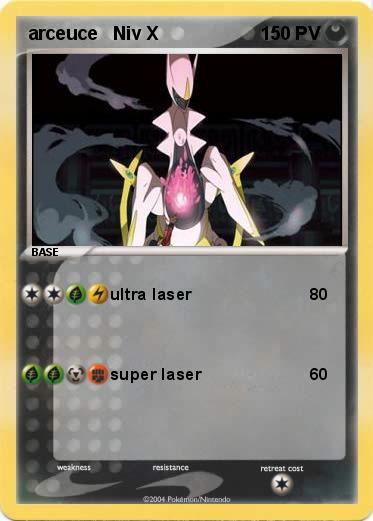Pokemon arceuce   Niv X