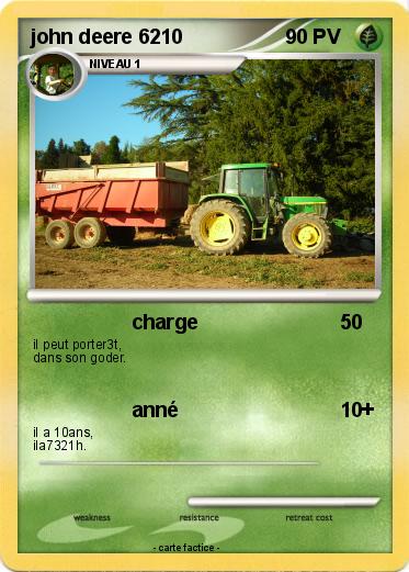 Pokemon john deere 6210