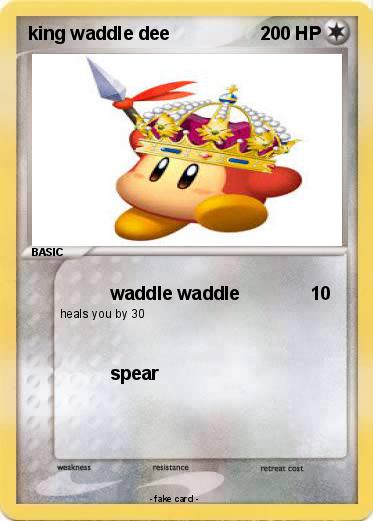 Pokemon king waddle dee