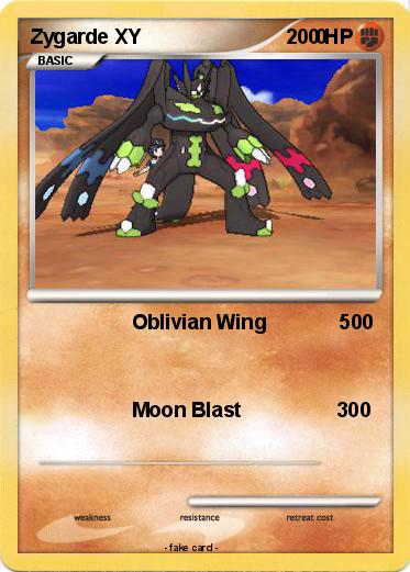 Pokemon Zygarde XY                               0