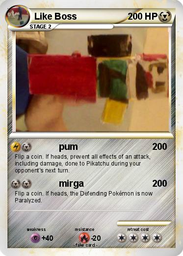 Pokemon Like Boss