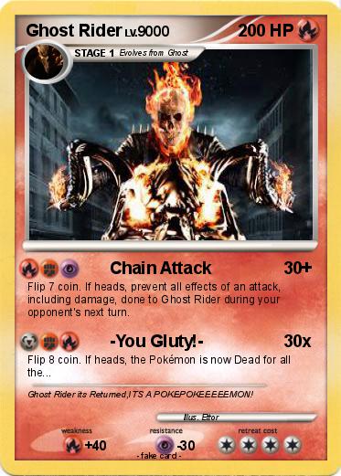 Pokemon Ghost Rider
