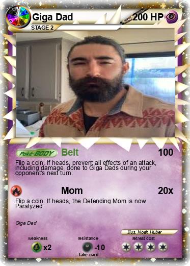 Pokemon Giga Dad