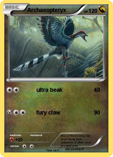 Pokemon Archaeopteryx