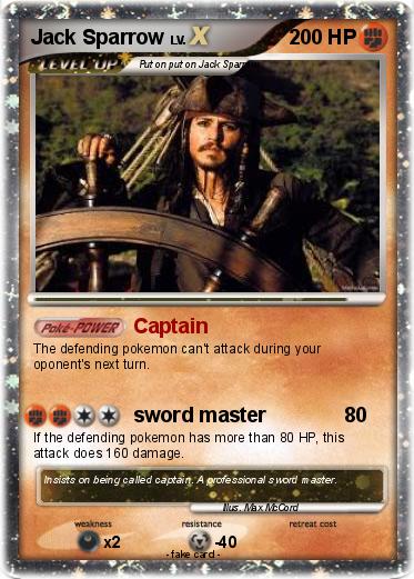 Pokemon Jack Sparrow