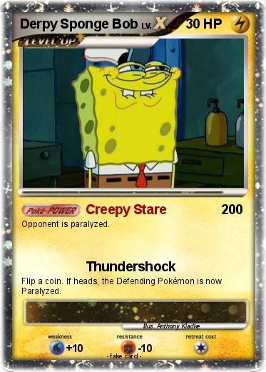 Pokemon Derpy Sponge Bob