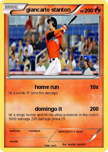 Pokemon giancarlo stanton