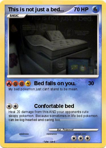 Pokemon This is not just a bed...