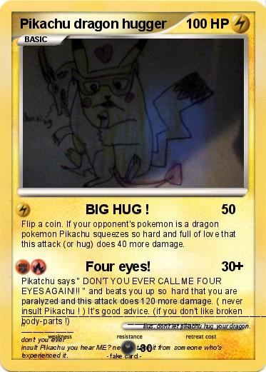 Pokemon Pikachu dragon hugger