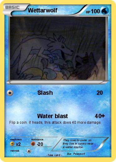 Pokemon Wettarwolf