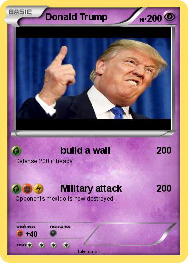 Pokemon Donald Trump