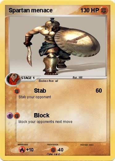 Pokemon Spartan menace