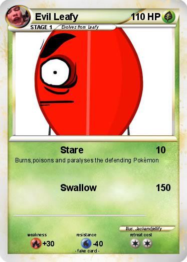Pokemon Evil Leafy