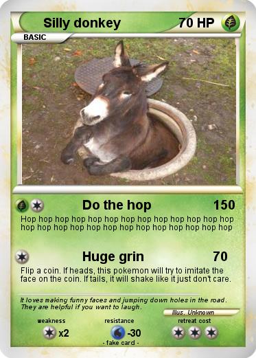 Pokemon Silly donkey