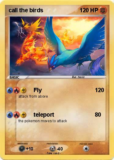 Pokemon call the birds