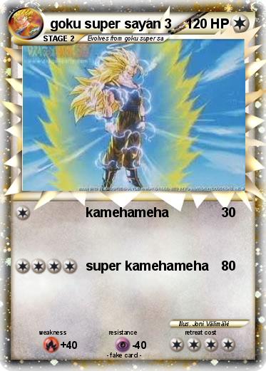 Pokemon goku super sayan 3