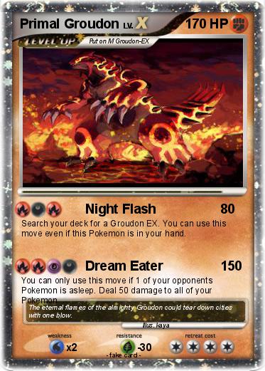 Pokemon Primal Groudon