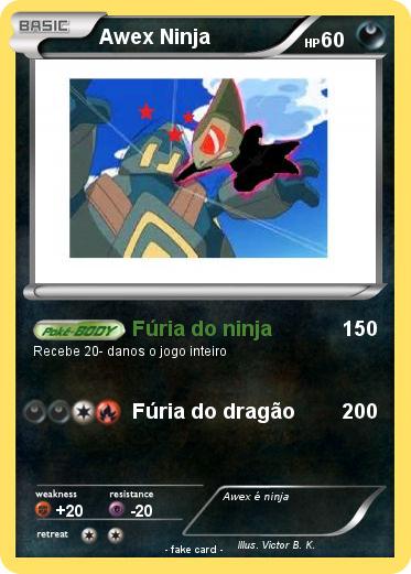 Pokemon Awex Ninja