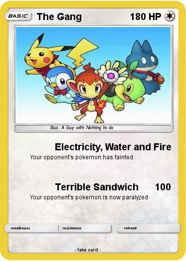 Pokemon The Gang