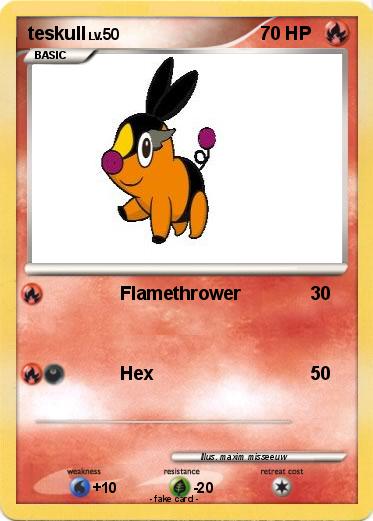Pokemon teskull