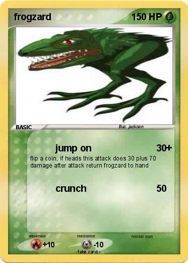 Pokemon frogzard