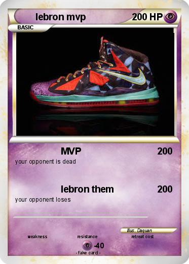 Pokemon lebron mvp