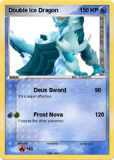 Pokemon Double Ice Dragon
