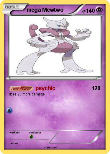 Pokemon mega Mewtwo