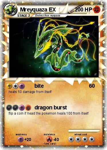 Pokemon Mreyquaza EX