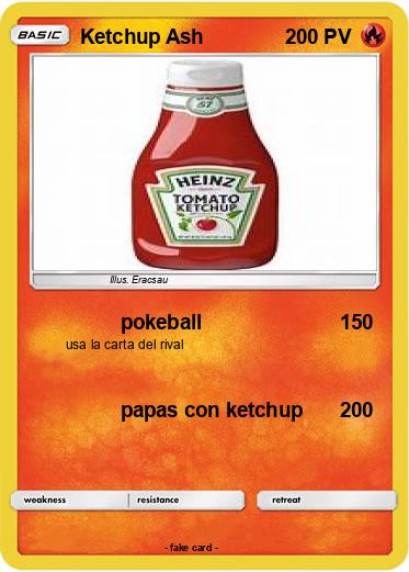 Pokemon Ketchup Ash