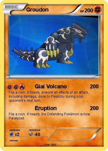 Pokemon Groudon