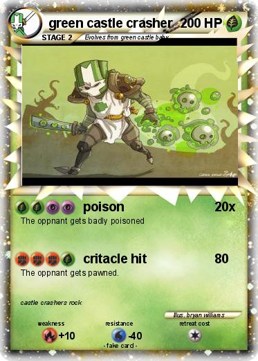 Pokemon green castle crasher