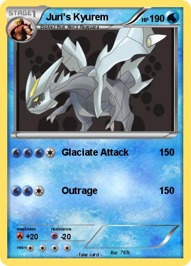 Pokemon Juri's Kyurem